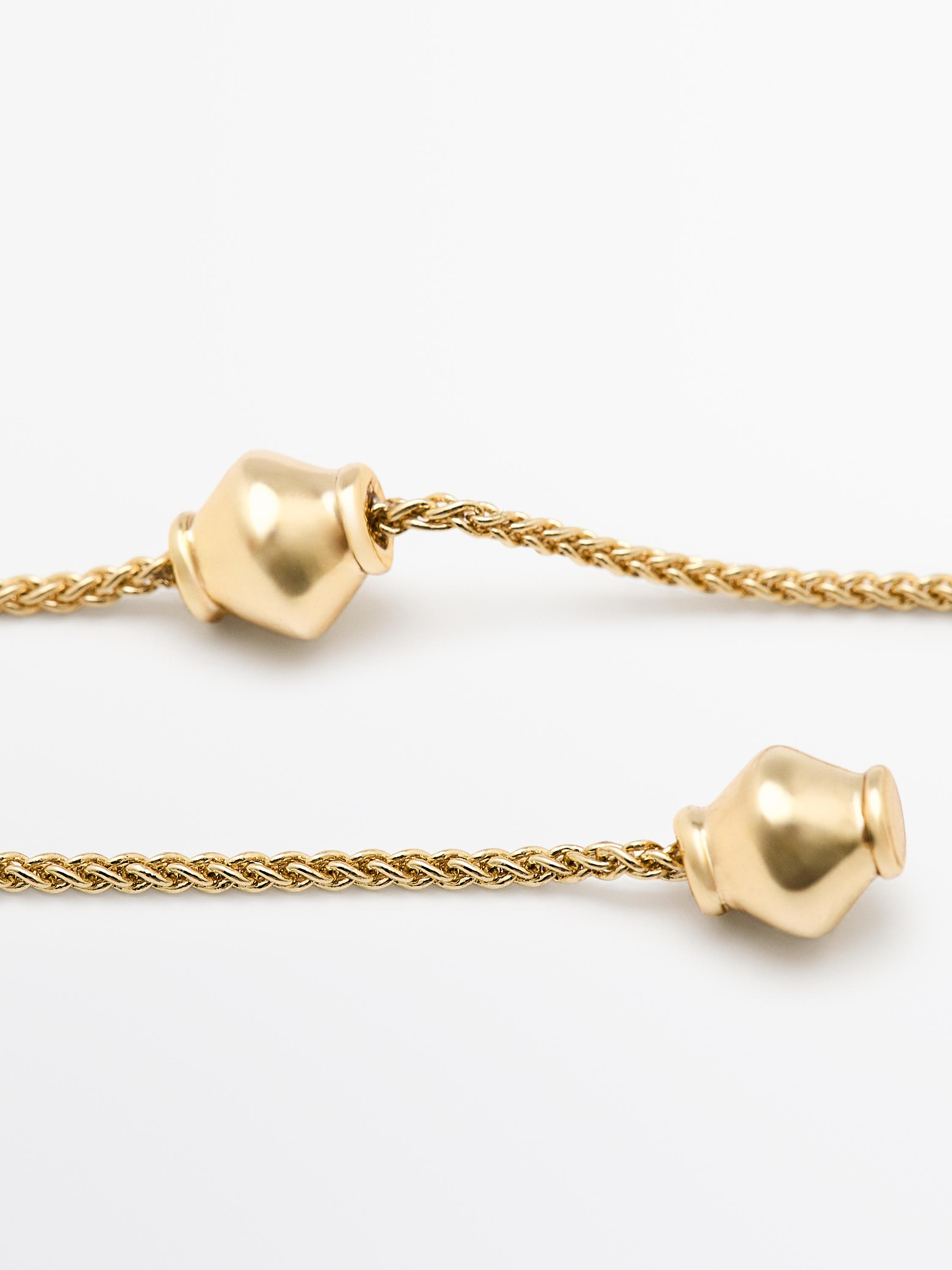 Multi-way necklace with pieces
